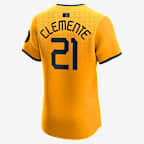 Roberto Clemente Pittsburgh Pirates City Connect Men's Nike Dri-FIT ADV MLB Elite Jersey