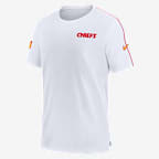 Kansas City Chiefs Sideline Coach Men's Nike Dri-FIT NFL Top
