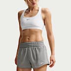 Nike One Women's Dri-FIT Mid-Rise 8cm (approx.) Brief-Lined Shorts