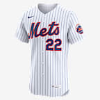 Juan Soto New York Mets Men's Nike Dri-FIT ADV MLB Elite Jersey - White