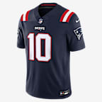Drake Maye New England Patriots Men's Nike Dri-FIT NFL Limited Jersey - College Navy
