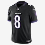 Lamar Jackson Baltimore Ravens Men's Nike Dri-FIT NFL Limited Jersey - Black