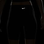 ナイキ ワン ウィメンズ ハイウエスト 21cm バイカーショートパンツ ポケット付き