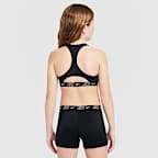 Conjunto de shorts y bikini de espalda deportiva para niña talla grande Nike Swim