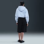 ナイキ スポーツウェア フェニックス フリース ウィメンズ ルーズ ショートスリーブ クロップド フレンチテリー トップ