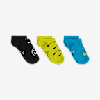 Nike Everyday Older Kids' Lightweight No-Show Socks (3 Pairs)