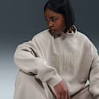 Sudadera de cuello alto de tejido Fleece para mujer Nike Sportswear Phoenix