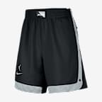 Shorts Nike de tejido Fleece de la WNBA para mujer Las Vegas Aces