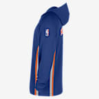 New York Knicks Zoned Men's Nike Dri-FIT NBA 1/4-Zip Hoodie