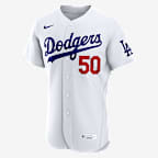 Mookie Betts Los Angeles Dodgers Men's Nike MLB Authentic Jersey - White