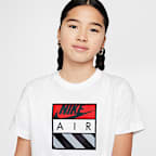 Playera para niños talla grande Nike Air