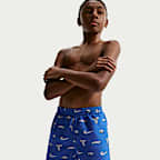 Nike Swim Breaker Big Kids' (Boys') 7" Brief-Lined Volley Short