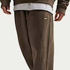Nike Solo Swoosh Men's Fleece Open-Hem Pants