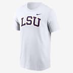 LSU Tigers Blitz Men's Nike College T-Shirt - White