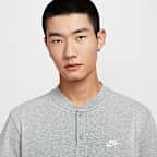 나이키 클럽 남성 반팔 헨리