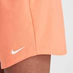 Nike One Older Kids' (Girls') Dri-FIT High-Waisted Woven Training Shorts