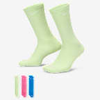Nike Everyday Plus Cushioned Training Crew Socks (3 Pairs) - Multi-Colour