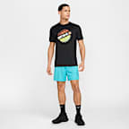Shorts de básquetbol Nike de malla Dri-FIT de 13 cm para hombre