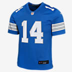 Amon-Ra St. Brown Detroit Lions Big Kids' Nike NFL Game Jersey - Blue