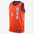 Zion Williamson All-Star USA 'Rising Stars' Nike NBA Swingman Trikot