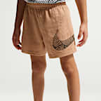 Conjunto de 2 piezas de jersey holgado para niños talla pequeña Nike Sportswear In The Zone