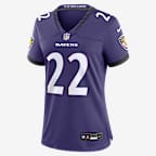 Derrick Henry Baltimore Ravens Women's Nike NFL Game Jersey - Purple