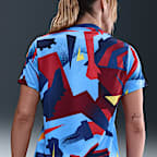 FC Barcelona Academy Pro Nike Dri-FIT fotballoverdel for oppvarming til dame (fjerde drakt)