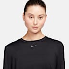 Playera de manga larga Dri-FIT para mujer Nike One Classic