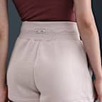 ナイキ スポーツウェア フェニックス フリース ウィメンズ ルーズ ハイウエスト 5cm ロゴ ショートパンツ