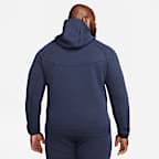 Hoodie com fecho completo Nike Sportswear Tech Fleece Windrunner para homem