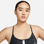 Nike Indy Women's Light-Support Padded All-Over Print Sports Bra
