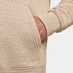 Sudadera con gorro de cierre completo para hombre Nike Sportswear Club Fleece