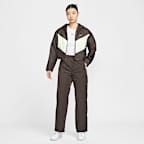 ナイキ ウィンドランナー ウィメンズ ハイウエスト ウーブン オープンヘム パンツ