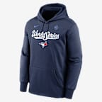 Toronto Blue Jays 2025 World Series Participant Authentic Collection Men’s Nike Therma MLB Pullover Hoodie