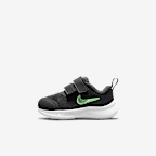 Negro/Gris humo oscuro/Verde strike/Cromo