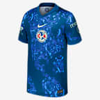 Álvaro Fidalgo Club America 2024/25 Stadium Away Men's Nike Dri-FIT Soccer Jersey - Blue