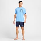 Playera de manga corta para hombre Nike Swim Hydroguard