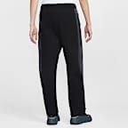 กางเกงขายาวผ้าฟลีซทรงเปิดชายแบบคัลเลอร์บล็อคผู้ชาย Nike Tech