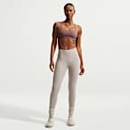 Brassière de sport rembourrée à maintien léger Nike Zenvy Strappy pour femme