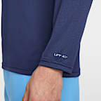 Playera de manga larga para hombre Nike Swim Hydroguard