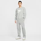 ナイキ クラブ メンズ オープンヘム フリース パンツ
