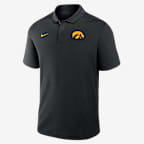 Iowa Victory Men's Nike Dri-FIT College Polo - Black