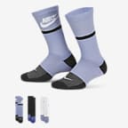 Nike Everyday 兒童緩震中筒襪 (3 雙)