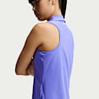 Polo sin mangas Dri-FIT para mujer Nike Victory