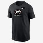 Georgia Courtside Men's Nike Dri-FIT College T-Shirt - Black