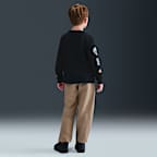 Playera de manga larga Snow Day para niños talla pequeña Nike