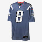 Stefon Diggs New England Patriots Rivalries Collection Big Kids' Nike NFL Game Jersey - Blue