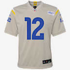 Puka Nacua Los Angeles Rams Big Kids' Nike NFL Game Jersey - White