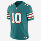 Tyreek Hill Miami Dolphins Men's Nike Dri-FIT NFL Limited Football Jersey - Aqua