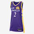 Los Angeles Sparks Explorer Edition Nike Dri-FIT WNBA Victory Jersey - Field Purple/Amarillo